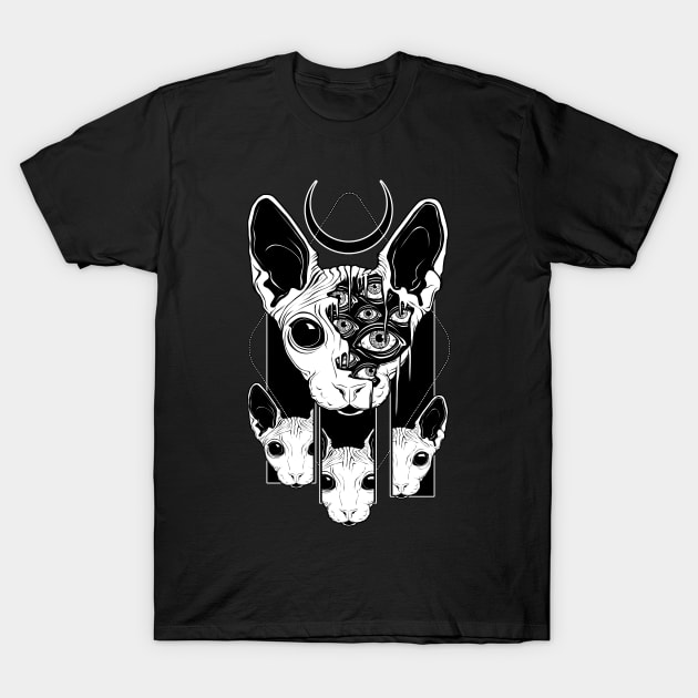 The Hairless God T-Shirt by Von Kowen